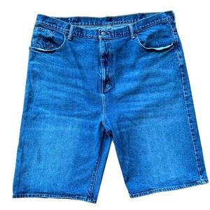 Vintage Levi's 551 Jean Shorts Men's 40 Relaxed Fit Blue Denim‎ 90s Y2K